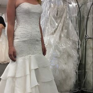 Melissa Sweet Mermaid Dress SIZE 8, Dress is clean